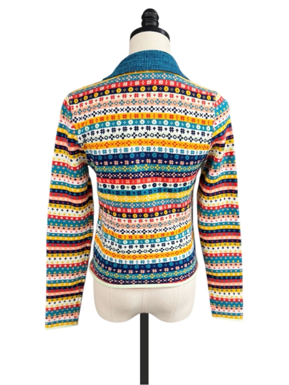 Free People Oak And Pine Fair Isle Cardigan | SMALL NWT - Picture 6 of 12